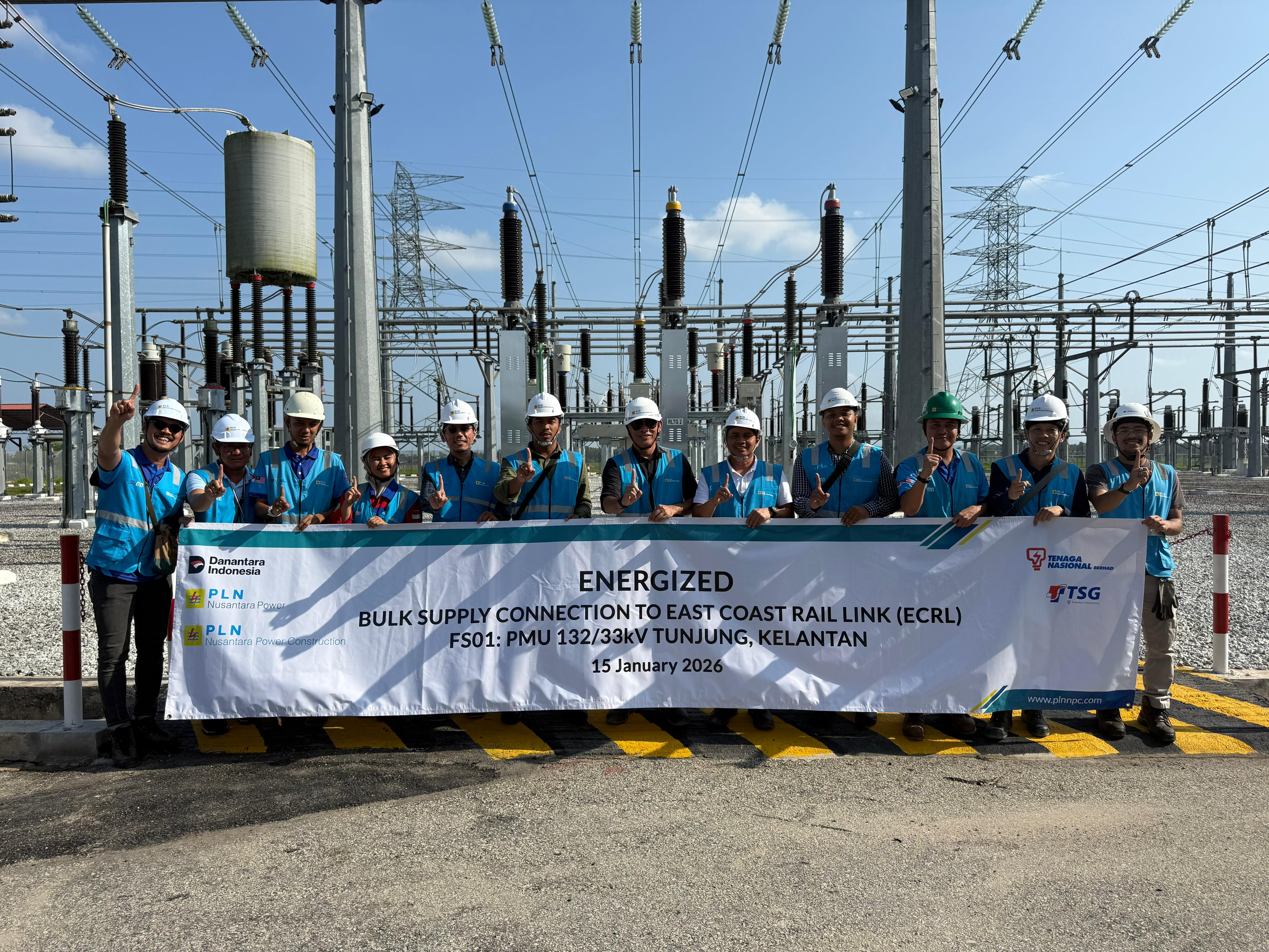 PLN NPC SELESAIKAN ENERGIZED ECRL FS 01 DI MALAYSIA